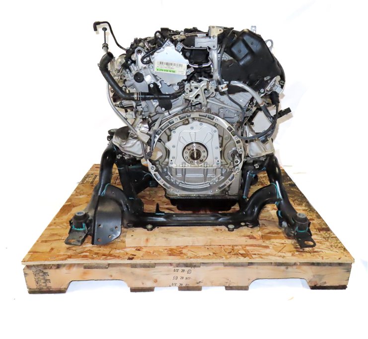 Thumbnail 5: 17-19 MERCEDES GLE43 GLE400 GLS450 X166 3.0L TWIN TURBO ENGINE ASSEMBLY (113k)