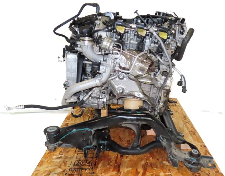 Thumbnail 6: 17-19 MERCEDES GLE43 GLE400 GLS450 X166 3.0L TWIN TURBO ENGINE ASSEMBLY (113k)