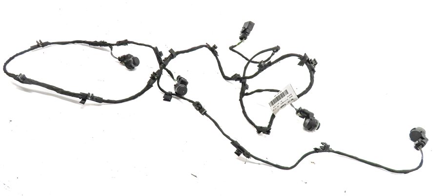 2017 AUDI Q7 4M FRONT PARK ASSIST PDC DISTANCE CONTROL WIRE SENSOR SET/4 (White)