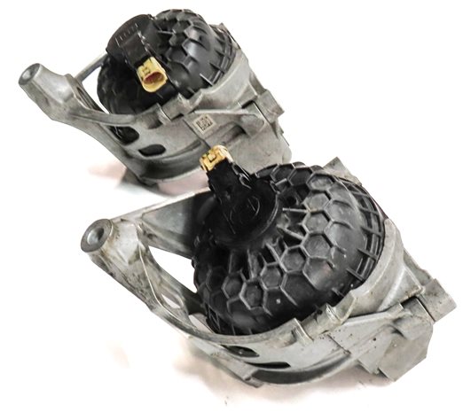 Thumbnail 4: 2017 AUDI Q7 (4M) 3.0L SUPER (CREC) LEFT & RIGHT ROUND ENGINE MOTOR MOUNT SET/2