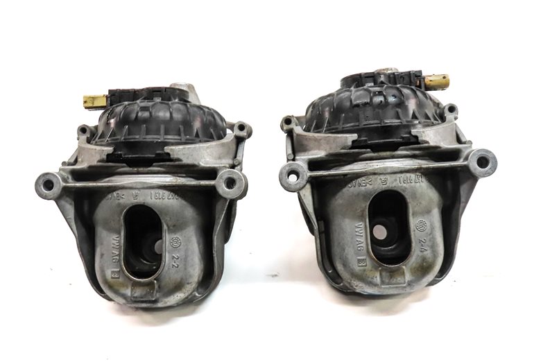Thumbnail 5: 2017 AUDI Q7 (4M) 3.0L SUPER (CREC) LEFT & RIGHT ROUND ENGINE MOTOR MOUNT SET/2