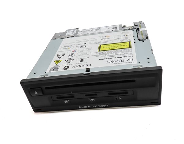 Thumbnail 2: 2017 AUDI Q7 (4M) RADIO STEREO SD SIM CD MULTIMEDIA PLAYER