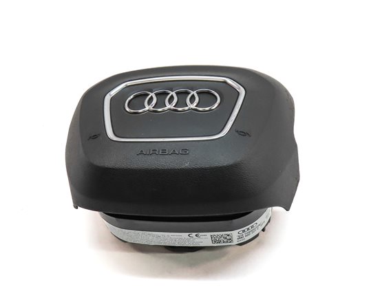 Thumbnail 2: 2017-2019 AUDI Q7 (4M) FRONT LEFT DRIVER STEERING WHEEL AIRBAG AIR BAG (Black)