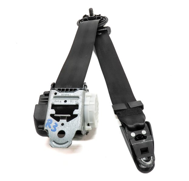Thumbnail 4: 2017 AUDI Q7 (4M) REAR 3RD ROW RIGHT SEAT SEATBELT RETRACTOR (Black)