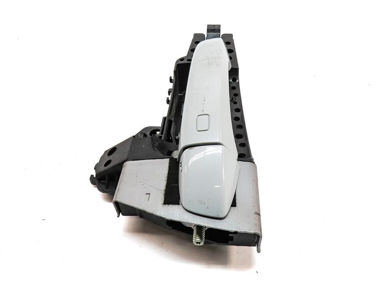 Thumbnail 3: 17-20 AUDI Q7 (4M) FRONT LEFT DRIVER KEYLESS EXTERIOR DOOR HANDLE (White)