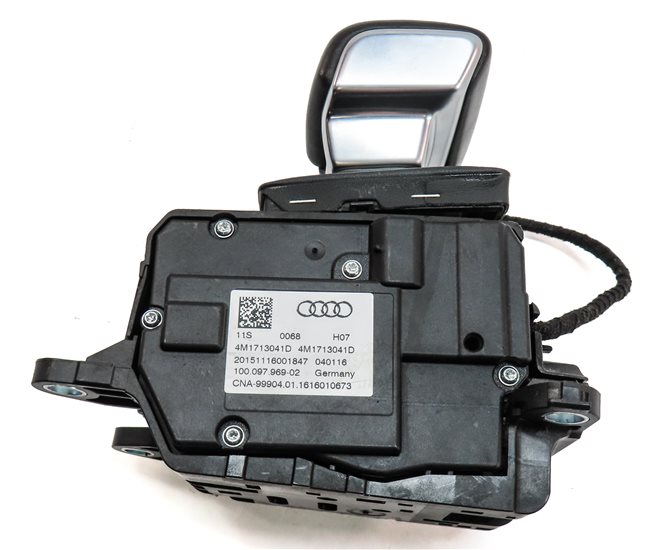 Thumbnail 6: 2017-2019 AUDI Q7 (4M) TRANSMISSION GEAR SHIFTER ASSEMBLY (BLACK LEATHER FINISH)