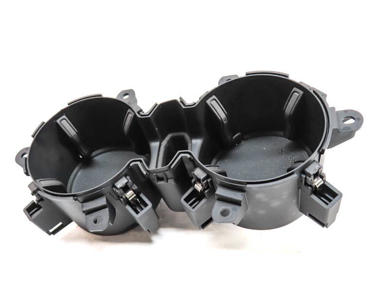 Thumbnail 2: 2017 AUDI Q7 (4M) FRONT CENTER CONSOLE DUAL CUP HOLDER CUPHOLDER INSERT ASSEMBLY