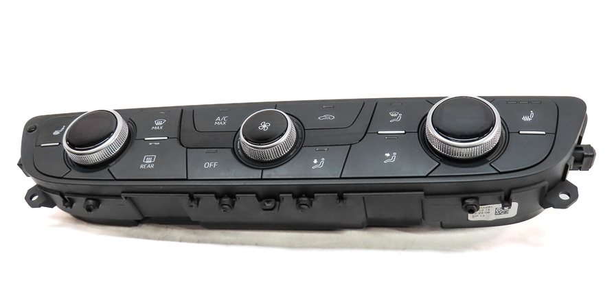 Thumbnail 2: 17-19 AUDI Q7 4M FRONT AC HEATER CLIMATE CONTROL PANEL w/ HEATED SEAT w/o VENTED