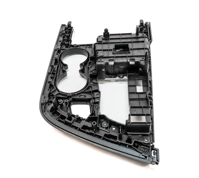 Thumbnail 6: 2017 AUDI Q7 (4M) FRONT CENTER CONSOLE CUPHOLDER SHIFTER TRIM PANEL (BLACK)