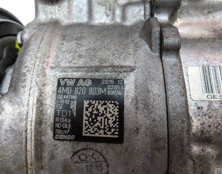 Thumbnail 7: 2017-2019 AUDI A6 Q7 (C7 4M) 3.0L SUPER A/C AIR CONDITIONING COMPRESSOR PUMP