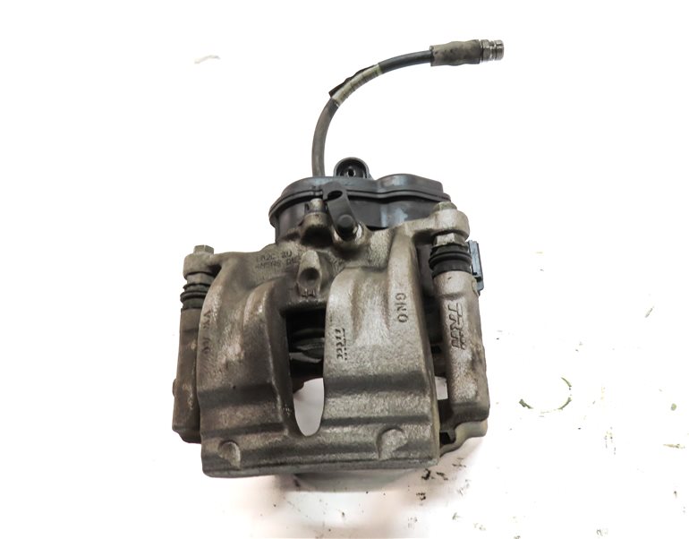 Thumbnail 2: 2017-2020 AUDI Q7 Q8 (4M) REAR LEFT DRIVER BRAKE CALIPER w/ LINES