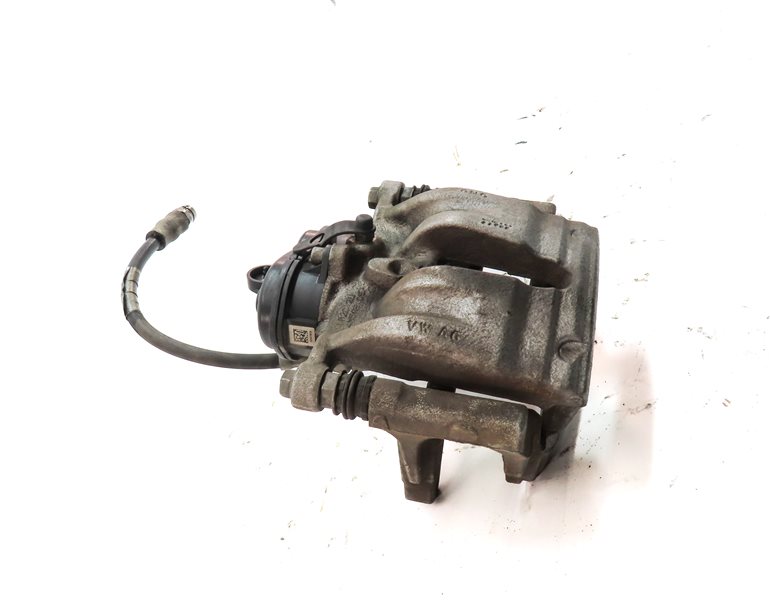 Thumbnail 3: 2017-2020 AUDI Q7 Q8 (4M) REAR LEFT DRIVER BRAKE CALIPER w/ LINES