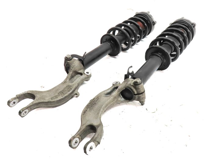 2017-2020 AUDI Q7 (4M) FRONT LEFT & RIGHT SUSPENSION SHOCK STRUT SET-2