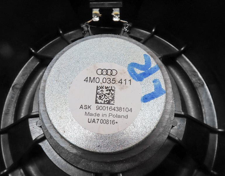 Thumbnail 13: 2017 AUDI Q7 (4M) RADIO STEREO AUDIO SOUND SYSTEM SPEAKER TWEETER SET/10