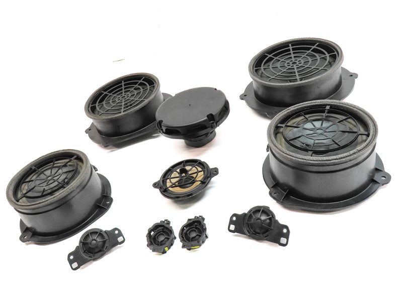 Thumbnail 2: 2017 AUDI Q7 (4M) RADIO STEREO AUDIO SOUND SYSTEM SPEAKER TWEETER SET/10