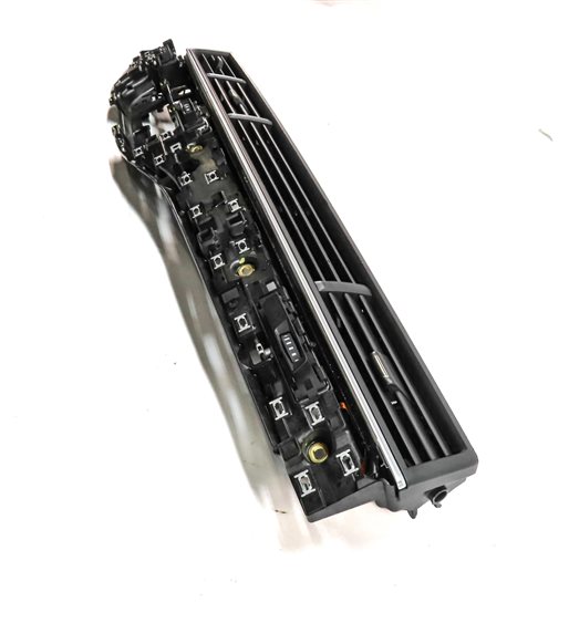 Thumbnail 3: 2017 AUDI Q7 (4M) FRONT CENTER DASH HEAT AIR AC HVAC VENT ASSEMBLY (Black)