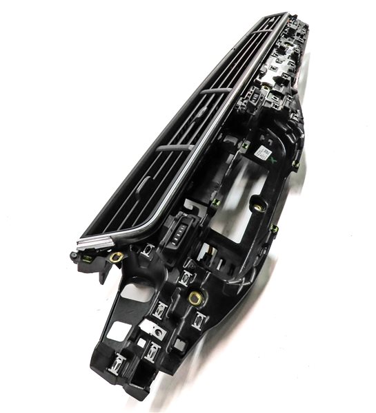 Thumbnail 4: 2017 AUDI Q7 (4M) FRONT CENTER DASH HEAT AIR AC HVAC VENT ASSEMBLY (Black)