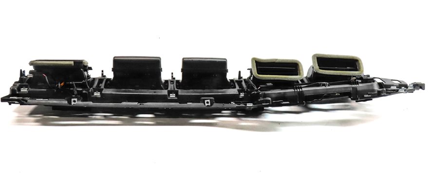 Thumbnail 6: 2017 AUDI Q7 (4M) FRONT CENTER DASH HEAT AIR AC HVAC VENT ASSEMBLY (Black)