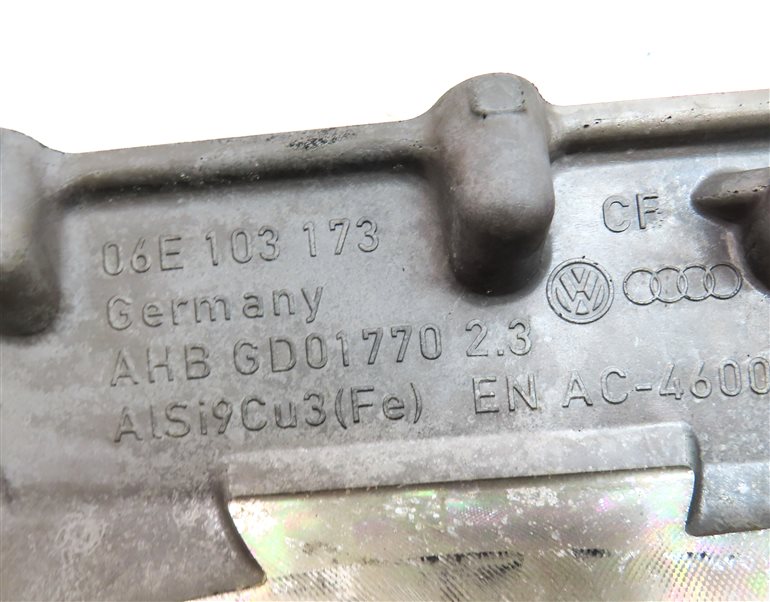 Thumbnail 8: 17-19 AUDI Q7 4M 3.0L SUPER CREC ENGINE LOWER TIMING COVER w/ OIL FILTER HOUSING