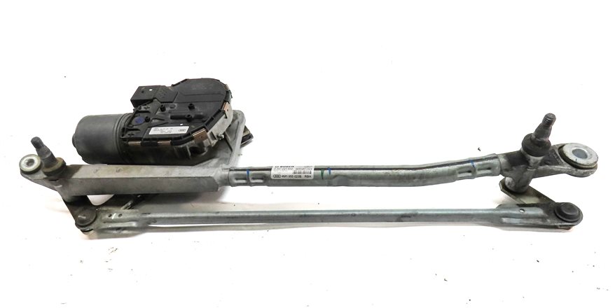 Thumbnail 2: 2017-2019 AUDI Q7 (4M) FRONT WINDSHIELD WIPER MOTOR w/ TRANSMISSION LINKAGE