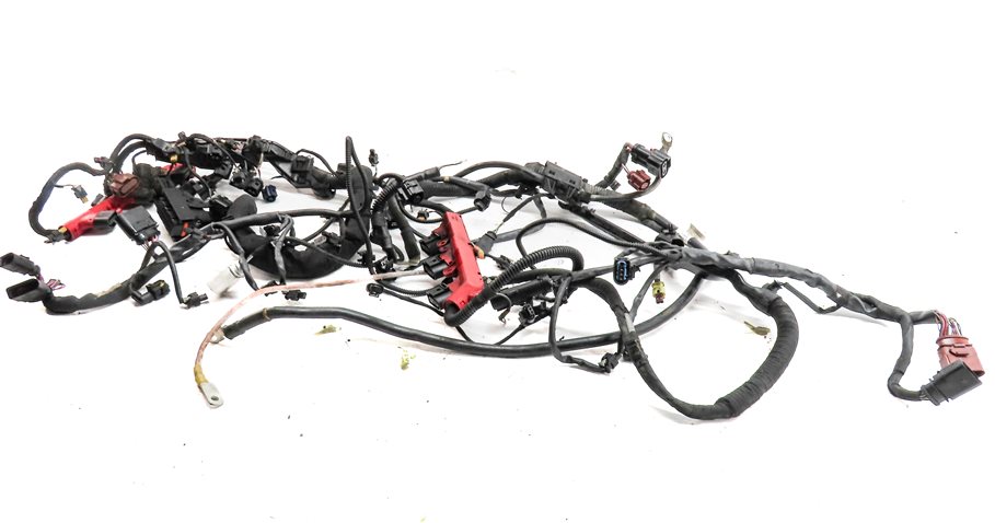 Thumbnail 1: 2017 AUDI Q7 (4M) 3.0L SUPER (CREC) ENGINE MOTOR WIRE WIRING HARNESS LOOM