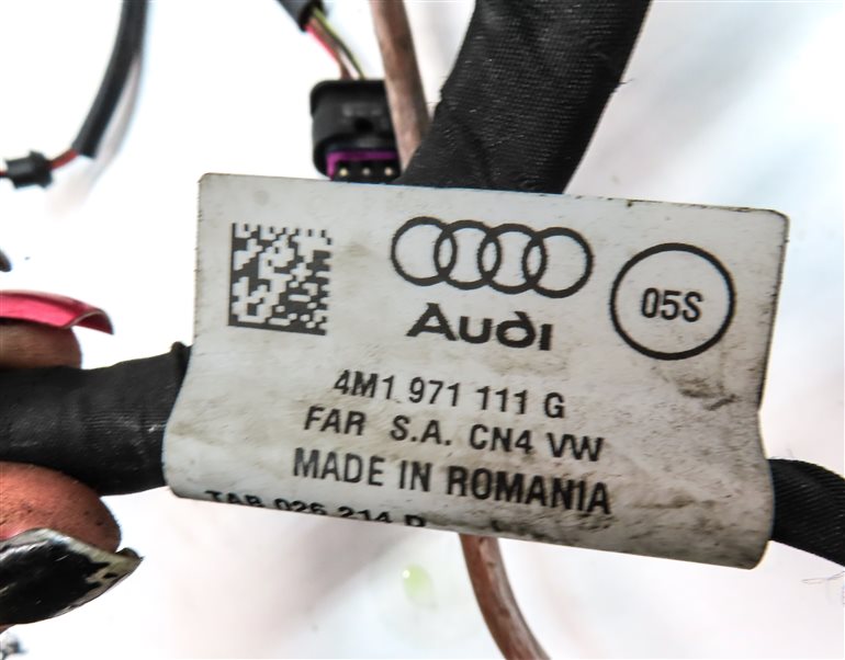 Thumbnail 11: 2017 AUDI Q7 (4M) 3.0L SUPER (CREC) ENGINE MOTOR WIRE WIRING HARNESS LOOM