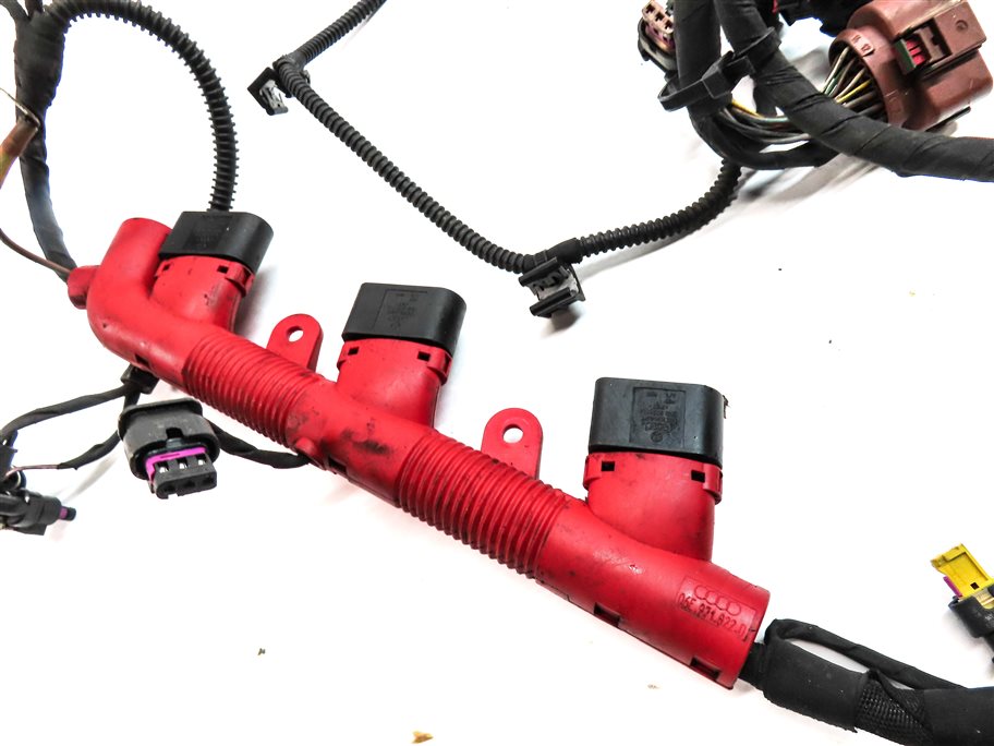Thumbnail 4: 2017 AUDI Q7 (4M) 3.0L SUPER (CREC) ENGINE MOTOR WIRE WIRING HARNESS LOOM