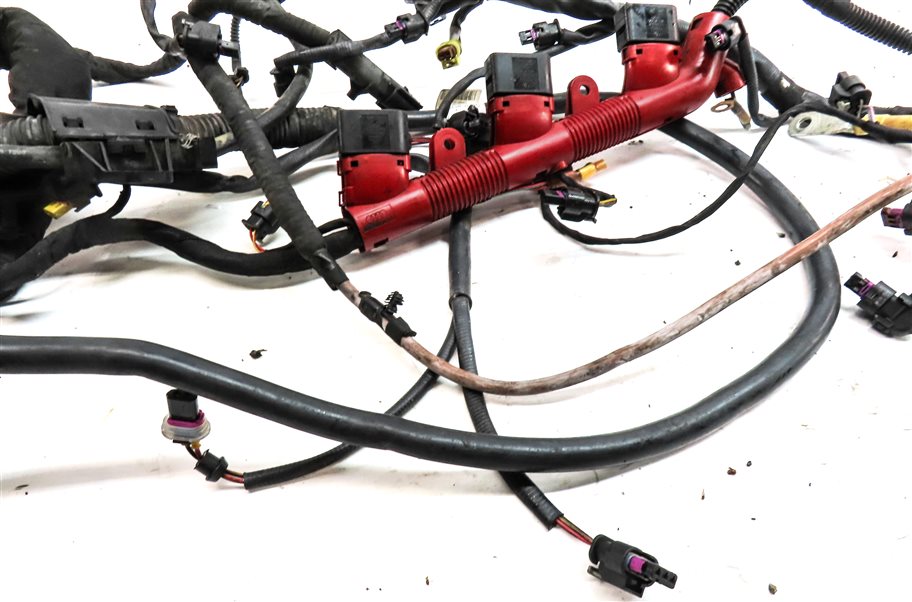 Thumbnail 9: 2017 AUDI Q7 (4M) 3.0L SUPER (CREC) ENGINE MOTOR WIRE WIRING HARNESS LOOM