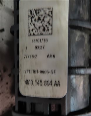 Thumbnail 7: 2017-2019 AUDI Q7 (4M) 3.0L SUPERCHARGED ENGINE - CENTER AUXILIARY RADIATOR