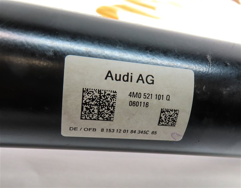 Thumbnail 5: 2017-2019 AUDI Q7 (4M) 3.0L REAR DRIVESHAFT DRIVELINE DRIVE LINE PROPELLER SHAFT