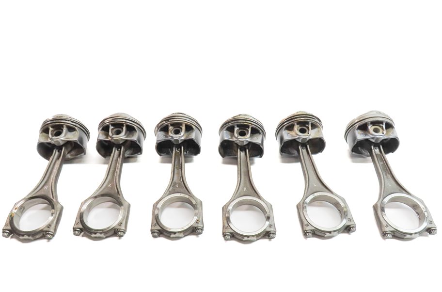Thumbnail 6: 15-19 AUDI A6 A7 A8 Q7 (C7 D4 4H 4M) 3.0L SUPER PISTON & CONNECTING ROD SET 6