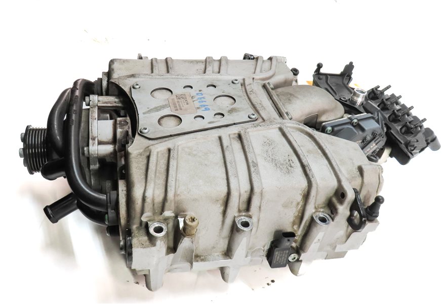 Thumbnail 4: 17-19 AUDI Q7 (4M) 3.0L SUPERCHARGED CREC ENGINE SUPERCHARGER SUPER CHARGER