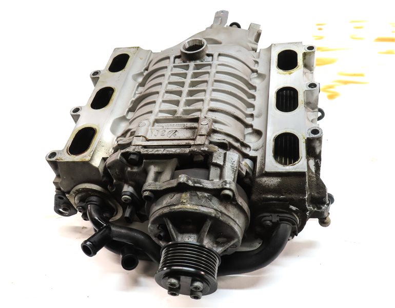 Thumbnail 5: 17-19 AUDI Q7 (4M) 3.0L SUPERCHARGED CREC ENGINE SUPERCHARGER SUPER CHARGER