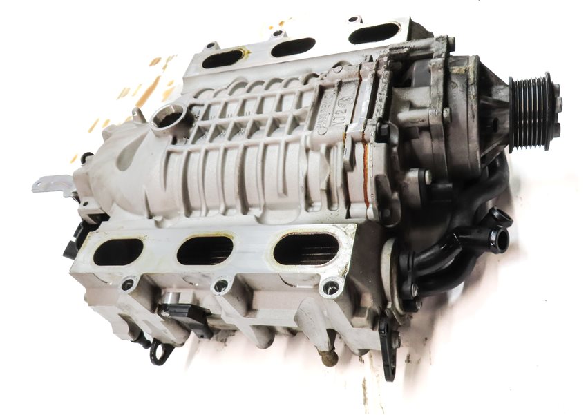 Thumbnail 6: 17-19 AUDI Q7 (4M) 3.0L SUPERCHARGED CREC ENGINE SUPERCHARGER SUPER CHARGER