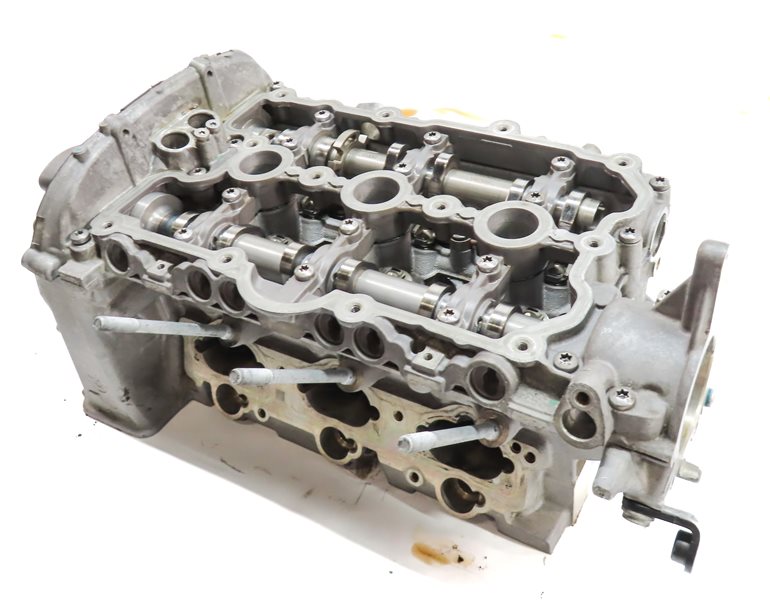 Thumbnail 1: 17-19 AUDI Q7 (4M) 3.0L SUPER LEFT DRIVER CYLINDER HEAD w/CAMSHAFTS GEARS VALVES