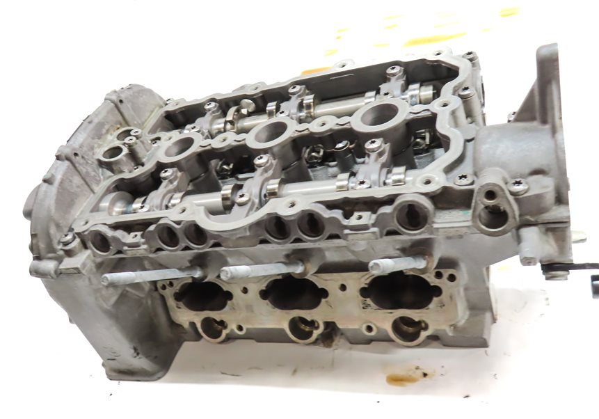 Thumbnail 3: 17-19 AUDI Q7 (4M) 3.0L SUPER LEFT DRIVER CYLINDER HEAD w/CAMSHAFTS GEARS VALVES