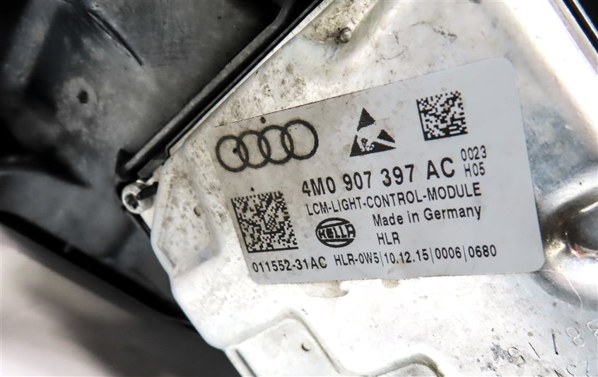 Thumbnail 8: 17-19 AUDI Q7 (4M) RIGHT FRONT PASSENGER DYNAMIC LED HEADLIGHT LIGHT LAMP (8Q3)