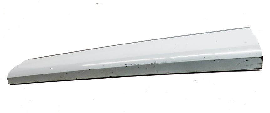 Thumbnail 2: 2017-2019 AUDI Q7 (4M) FRONT LEFT DRIVER LOWER DOOR MOULDING TRIM (White)
