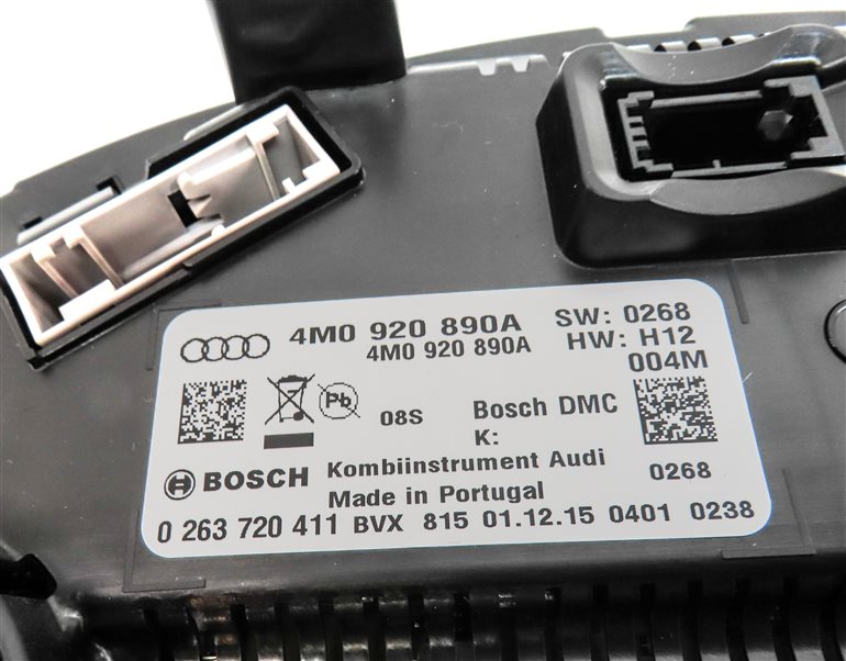 Thumbnail 14: 17 AUDI Q7 4M 3.0L SUPER CREC SPEEDOMETER ECM BCM IMMOBILIZER MODULE KEY SET/7