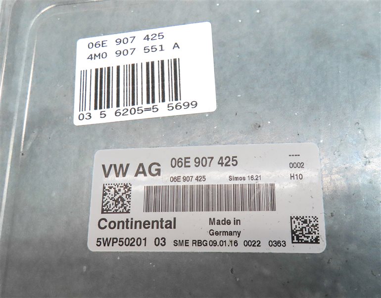 Thumbnail 18: 17 AUDI Q7 4M 3.0L SUPER CREC SPEEDOMETER ECM BCM IMMOBILIZER MODULE KEY SET/7