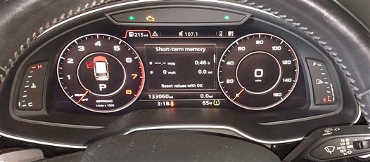 Thumbnail 2: 17 AUDI Q7 4M 3.0L SUPER CREC SPEEDOMETER ECM BCM IMMOBILIZER MODULE KEY SET/7