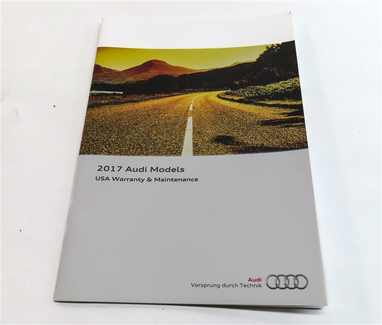 Thumbnail 6: 2017 AUDI Q7 (4M) 3.0L SUPER (CREC) ENGINE OWNER'S MANUAL BOOKLET SET/4 w/ CASE