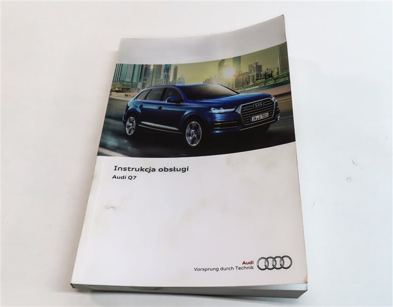 Thumbnail 7: 2017 AUDI Q7 (4M) 3.0L SUPER (CREC) ENGINE OWNER'S MANUAL BOOKLET SET/4 w/ CASE