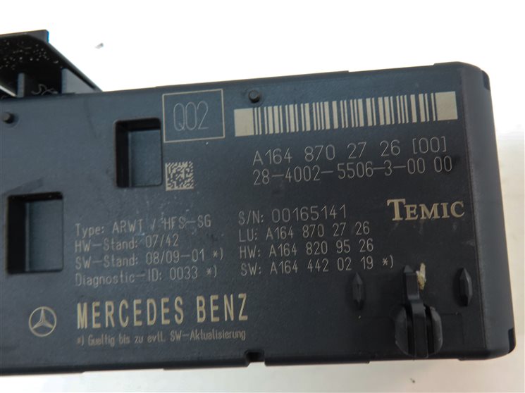 Thumbnail 5: 08-13 MERCEDES GL ML R CLASS (W164 W251 X164) REAR TRUNK LIFT LIFTGATE MODULE