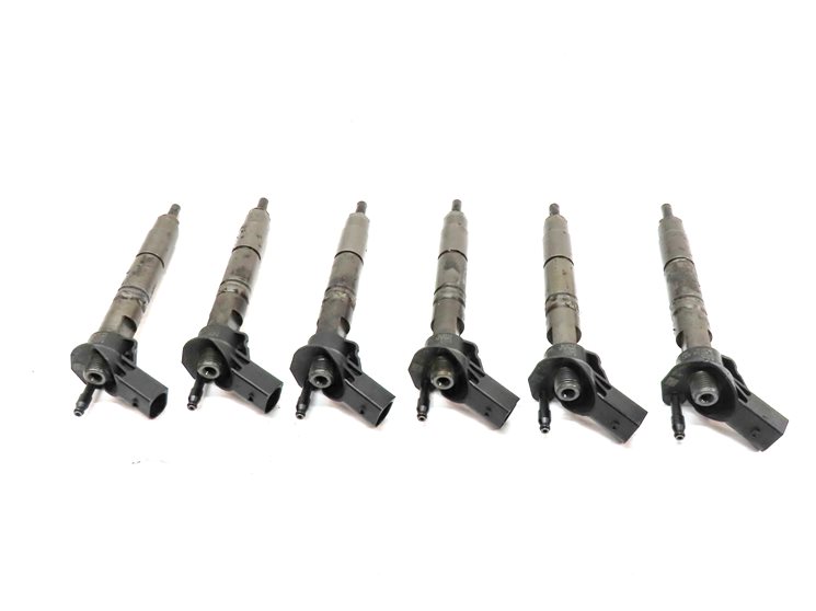 Thumbnail 3: 07-13 MERCEDES E GL ML R (W164 W211 W212 X164) 3.0L DIESEL FUEL INJECTOR SET 6