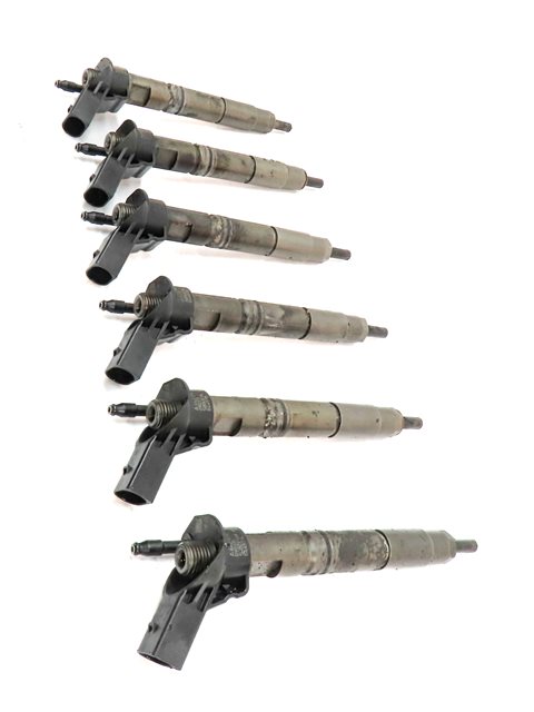 Thumbnail 4: 07-13 MERCEDES E GL ML R (W164 W211 W212 X164) 3.0L DIESEL FUEL INJECTOR SET 6