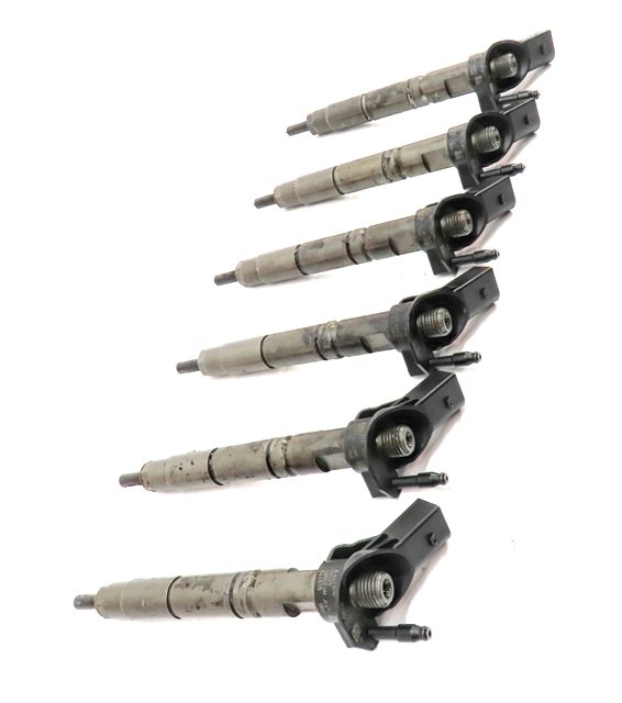 Thumbnail 5: 07-13 MERCEDES E GL ML R (W164 W211 W212 X164) 3.0L DIESEL FUEL INJECTOR SET 6