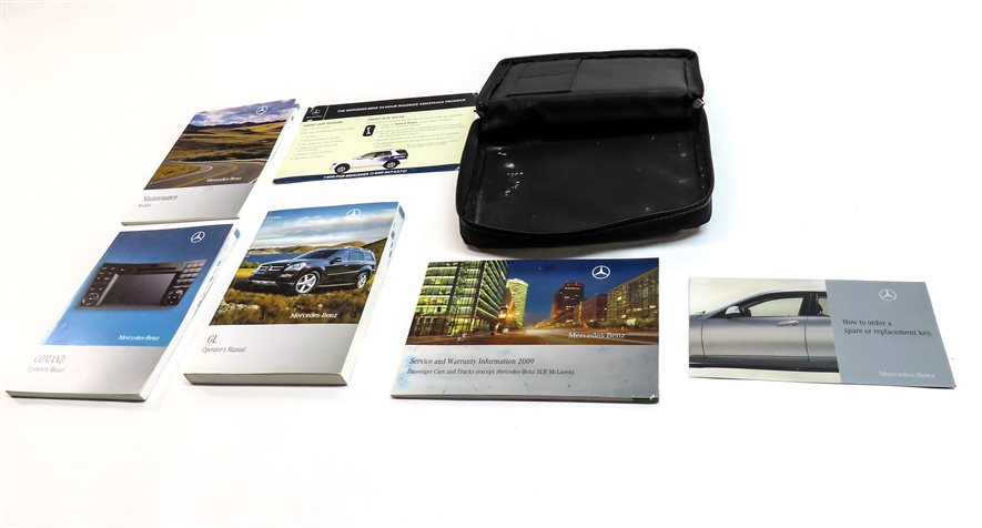 Thumbnail 3: 2009 MERCEDES GL320 (X164) 3.0L DIESEL (OM642) OWNER'S MANUAL BOOKLET SET w/CASE