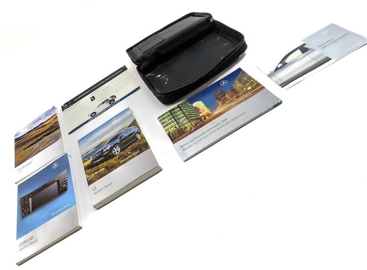 Thumbnail 4: 2009 MERCEDES GL320 (X164) 3.0L DIESEL (OM642) OWNER'S MANUAL BOOKLET SET w/CASE