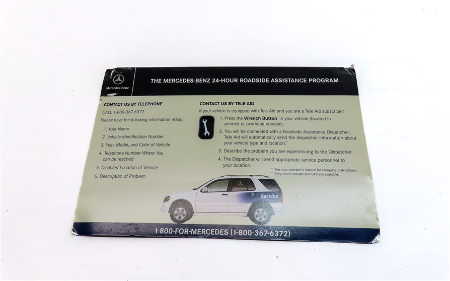 Thumbnail 7: 2009 MERCEDES GL320 (X164) 3.0L DIESEL (OM642) OWNER'S MANUAL BOOKLET SET w/CASE